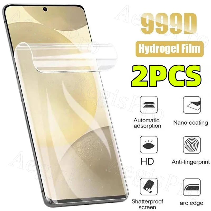 2Pcs Hydrogel Film For Samsung Galaxy S25 S24 S23 S22 S20 S21 Ultra Plus note 10 20Full Cover Screen Protector Anti-Fingerprint
2Pcs Hydrogel Film For Samsung Galaxy S25 S24 S23 S22 S20 S21 Ultra Plus note 10 20Full Cover Screen Protector Anti-Fingerprint