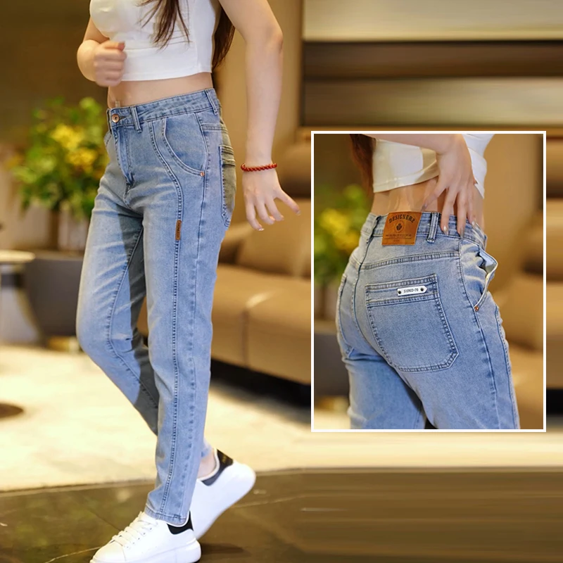 Мужские джинсы стрейч слим-фит, свободные повседневные брюки, осенне-зимние, с эластичным поясом, молодежные, модные, износостойкие
Мужские джинсы стрейч слим-фит, свободные повседневные брюки, осенне-зимние, с эластичным поясом, молодежные, модные, износостойкие