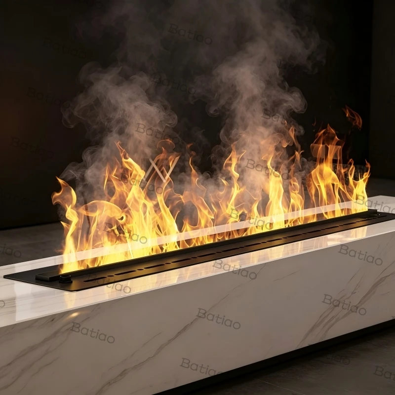 No Flue Required 3D Water Vapor Fireplace, Zero Installation Vent-Free, Flexible Placement Electric Steam Fireplace for Any Room
No Flue Required 3D Water Vapor Fireplace, Zero Installation Vent-Free, Flexible Placement Electric Steam Fireplace for Any Room