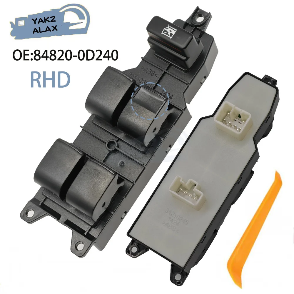 For Toyota Etios Front Right Driver Side Electric Master Power Window Control Switch Glass Lifter Button 84820-0D240 848200D240
For Toyota Etios Front Right Driver Side Electric Master Power Window Control Switch Glass Lifter Button 84820-0D240 848200D240