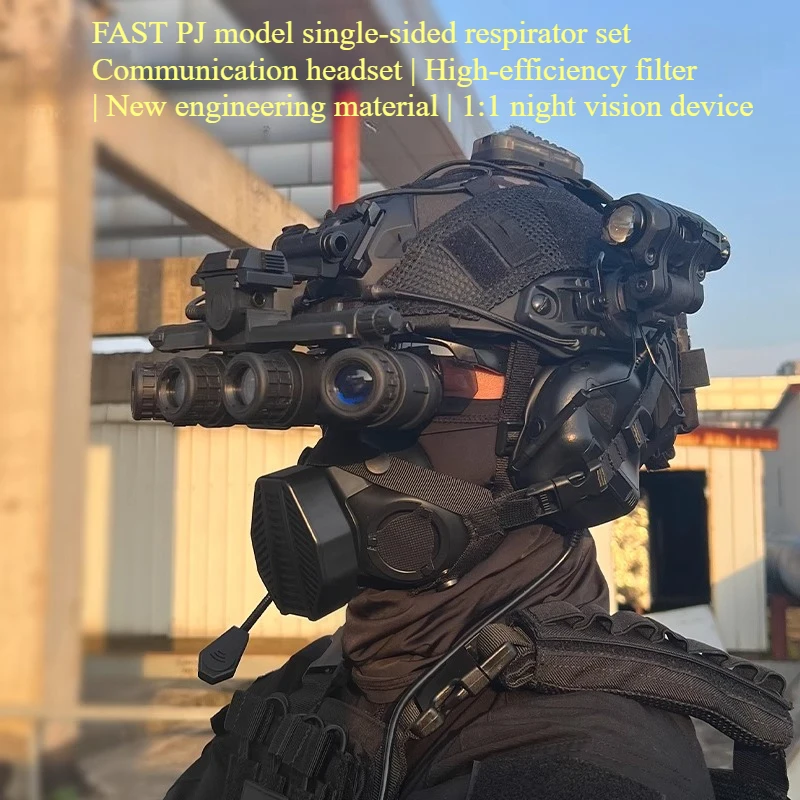 FAST PJ Night Vision Device Tactical Helmet Breathing Apparatus Communication Headset Equipment
FAST PJ Night Vision Device Tactical Helmet Breathing Apparatus Communication Headset Equipment