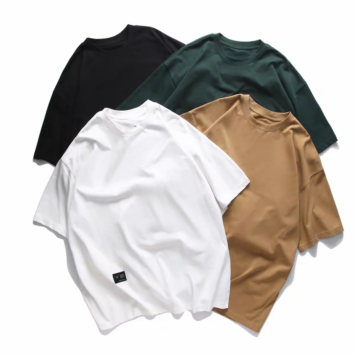 Wendei One Hundred Percent Cotton Basic Style Men's Loose Fit Heavyweight Washed Red Ear Short Sleeve T-Shirt Summer Wear
Wendei One Hundred Percent Cotton Basic Style Men's Loose Fit Heavyweight Washed Red Ear Short Sleeve T-Shirt Summer Wear