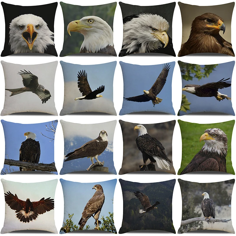 Soaring Eagle Linen Pillow Case 45x45cm Sky Animals Printed Cushion Cover Living Room Sofa Chair Dorm Decorative Pillow Cover
Soaring Eagle Linen Pillow Case 45x45cm Sky Animals Printed Cushion Cover Living Room Sofa Chair Dorm Decorative Pillow Cover