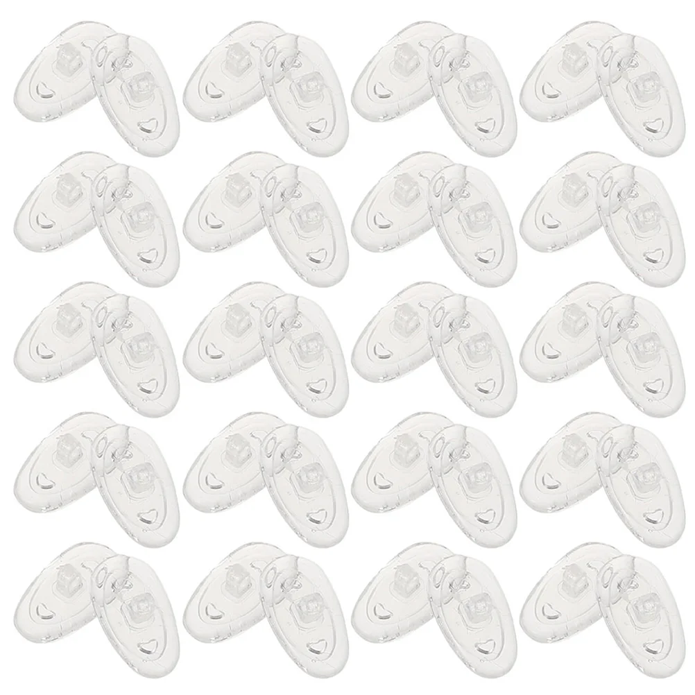 20 Pairs Eye Glasses Kit Screw Type Non-slip Silicone Nose Pads 140X080X050CM for Eyeglasses Support Transparent
20 Pairs Eye Glasses Kit Screw Type Non-slip Silicone Nose Pads 140X080X050CM for Eyeglasses Support Transparent