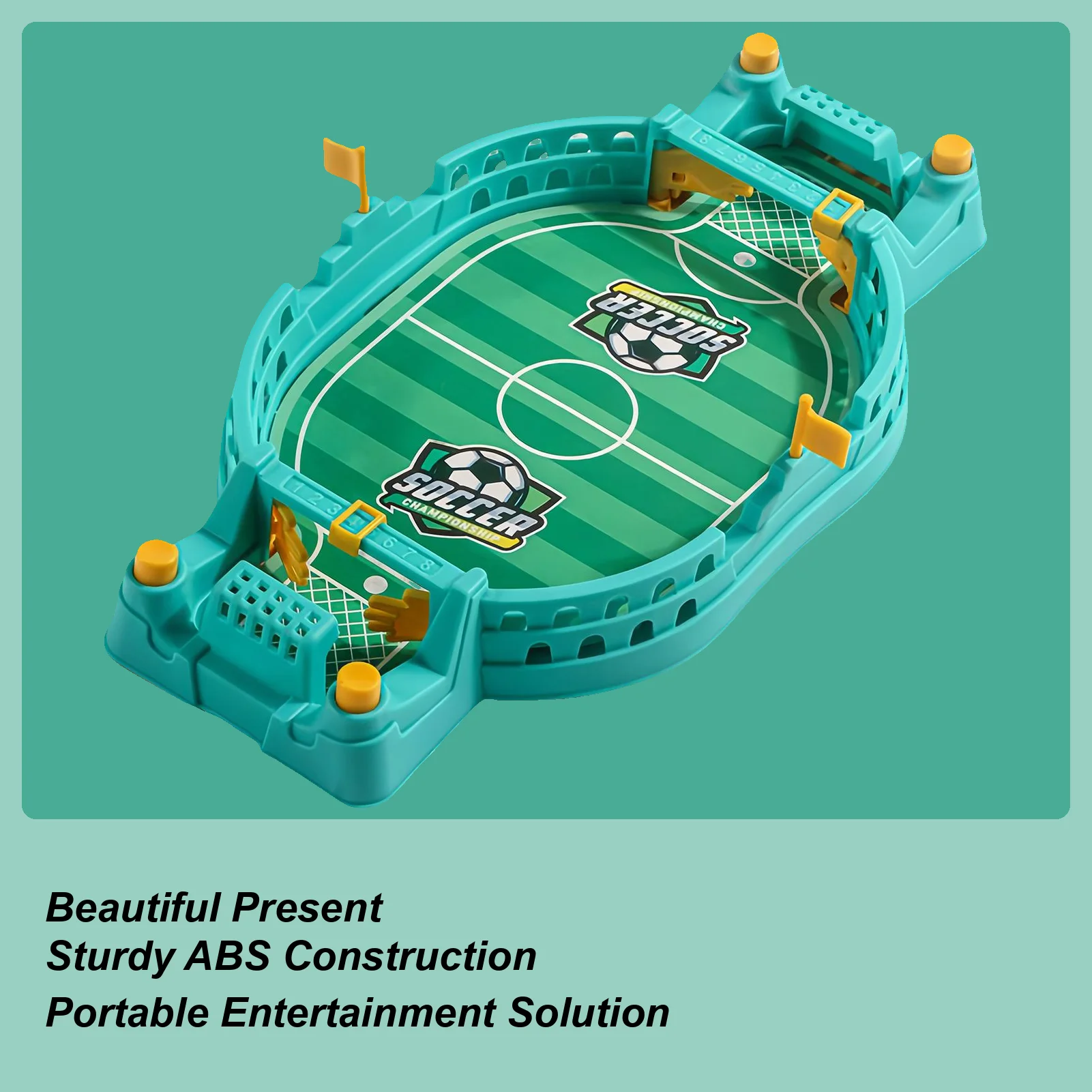Футбольный стол, футбольный стол для детей, портативный дизайн, битва для двух игроков, интерактивная футбольная игрушка для семейных сборов 
Футбольный стол, футбольный стол для детей, портативный дизайн, битва для двух игроков, интерактивная футбольная игрушка для семейных сборов