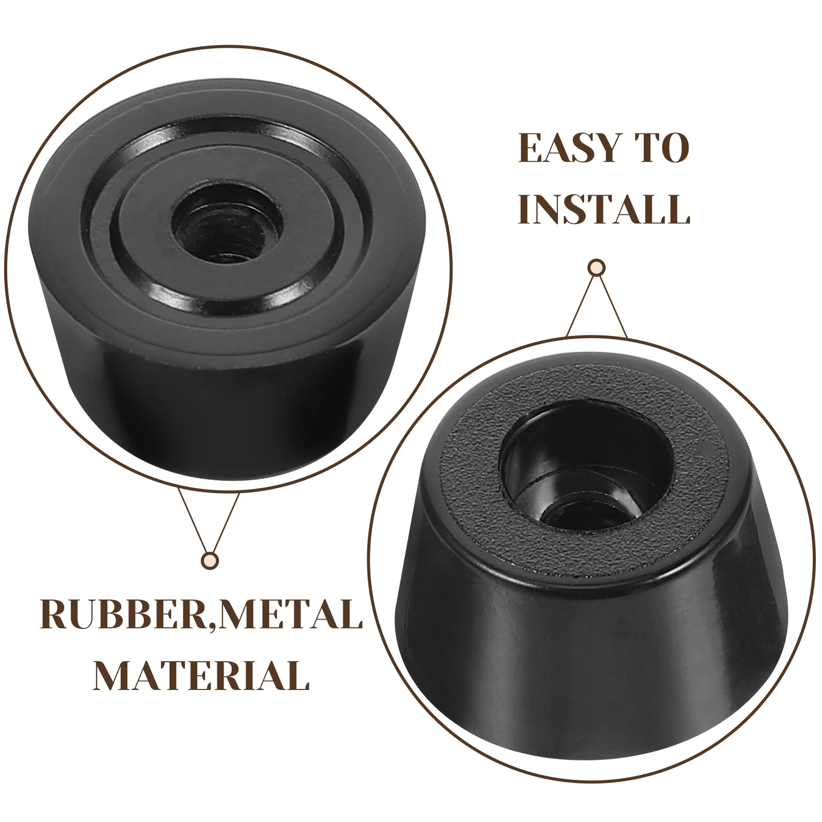 50pcs Anti-Slip Floor Pads Chair Casters For Chair Wheels Fixed Feet For Furniture Stable Non-Slide Design
50pcs Anti-Slip Floor Pads Chair Casters For Chair Wheels Fixed Feet For Furniture Stable Non-Slide Design