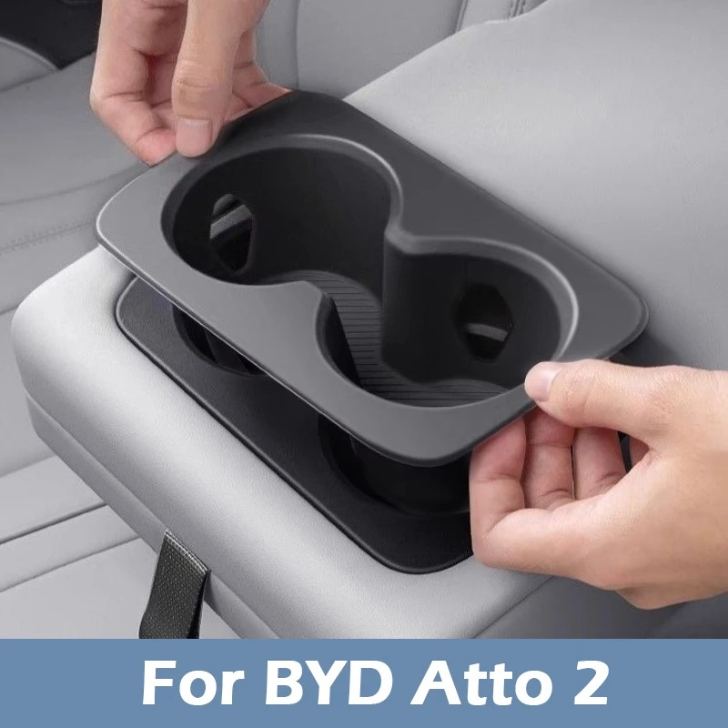 For BYD Atto 2 Car Rear Armrest Cup Holder Pad Silicone Protective Cover Limiter Cup Slot Pad Storage Mat Interior Accessories
For BYD Atto 2 Car Rear Armrest Cup Holder Pad Silicone Protective Cover Limiter Cup Slot Pad Storage Mat Interior Accessories