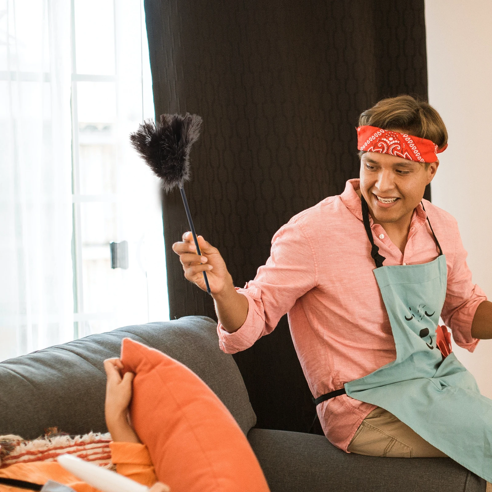 Feathered Duster Reusable Washable Long Handle Ceiling Fan Cleaner Dust Remover For Home Office Car Furniture Soft Lightweight 
Feathered Duster Reusable Washable Long Handle Ceiling Fan Cleaner Dust Remover For Home Office Car Furniture Soft Lightweight