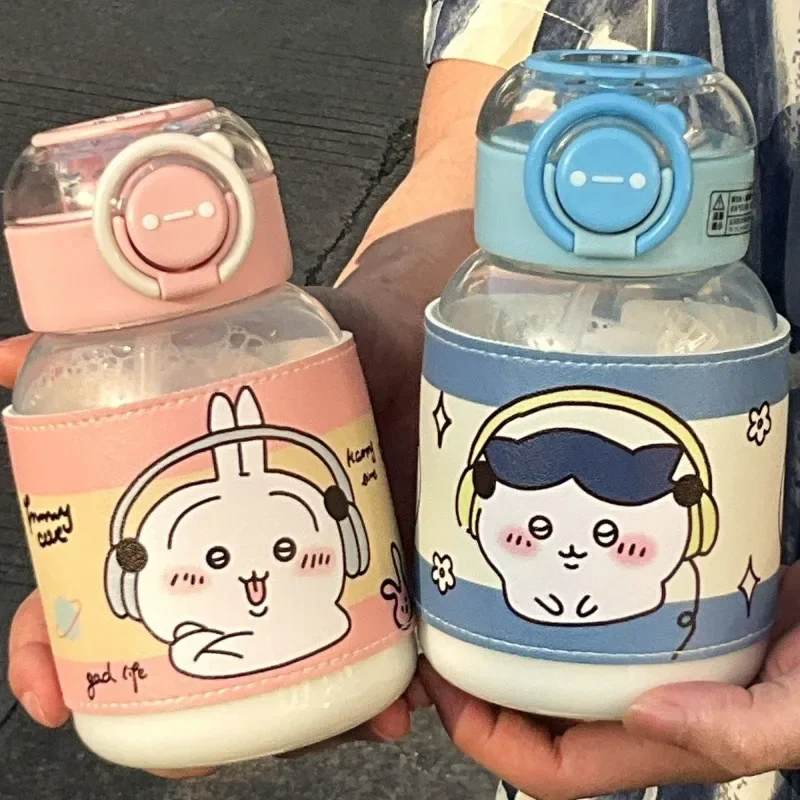 Sweet Anime Kawaii MINISO Chiikawa Plastic Cup Ins Cute Cartoon Household Children Water Bottle Gifts Lovely Toys for Kids
Sweet Anime Kawaii MINISO Chiikawa Plastic Cup Ins Cute Cartoon Household Children Water Bottle Gifts Lovely Toys for Kids