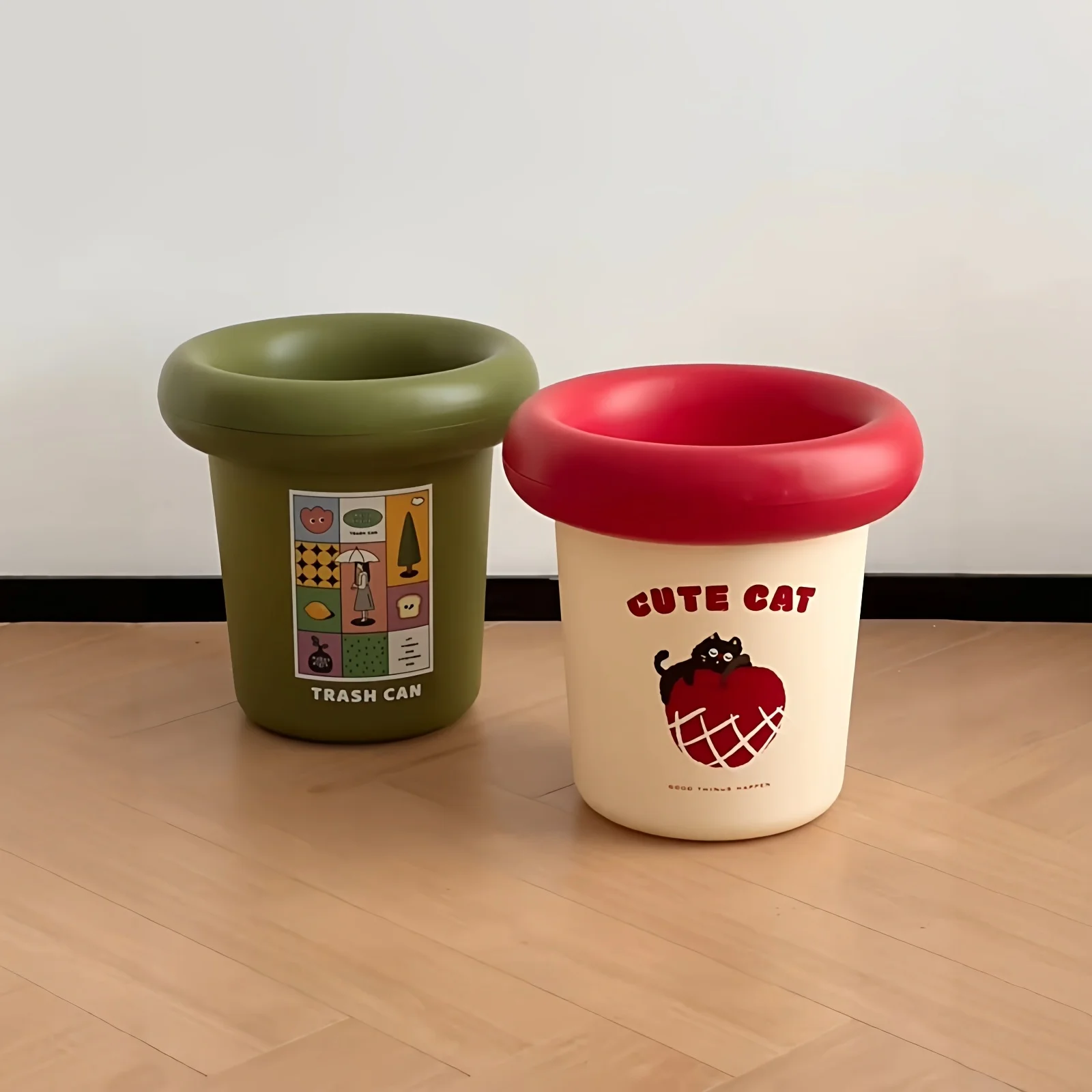Retro Ring Trash Can Double Layer Paper Basket Creative Desktop Storage Tube for Living Room And Bedroom Home Use
Retro Ring Trash Can Double Layer Paper Basket Creative Desktop Storage Tube for Living Room And Bedroom Home Use