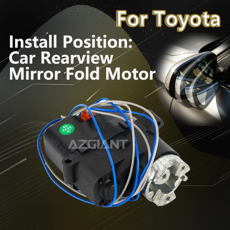 AZGIANT For Toyota Alphard Vellfire MK2/Fj Cruiser Car Rearview mirror folding inner motor R L actuator long service life parts
AZGIANT For Toyota Alphard Vellfire MK2/Fj Cruiser Car Rearview mirror folding inner motor R L actuator long service life parts