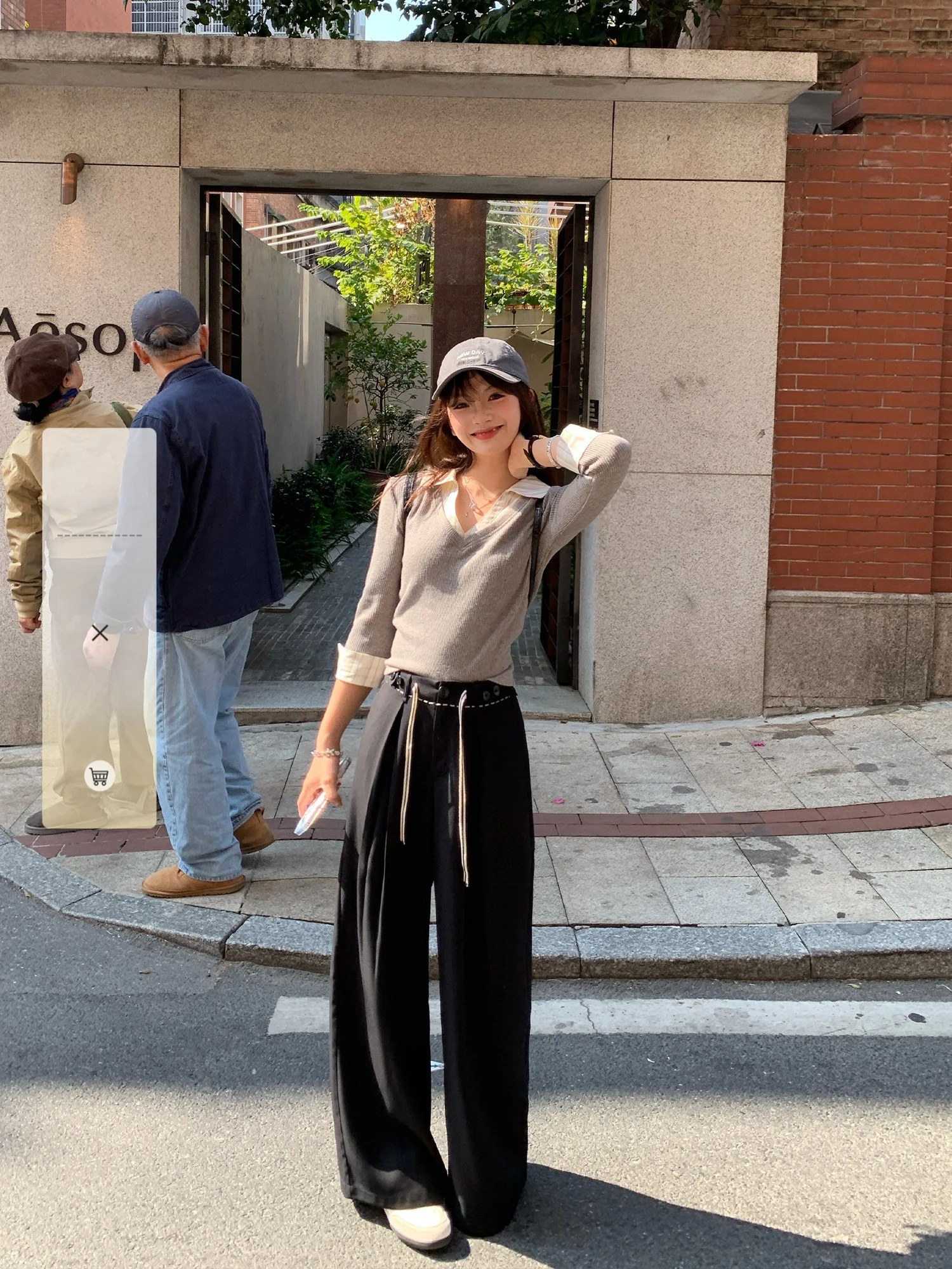 High Waist Wide Leg Casual Pants Three Lengths Versatile High Waist Polyester Fiber Straight Tube Pants for Ladies
High Waist Wide Leg Casual Pants Three Lengths Versatile High Waist Polyester Fiber Straight Tube Pants for Ladies