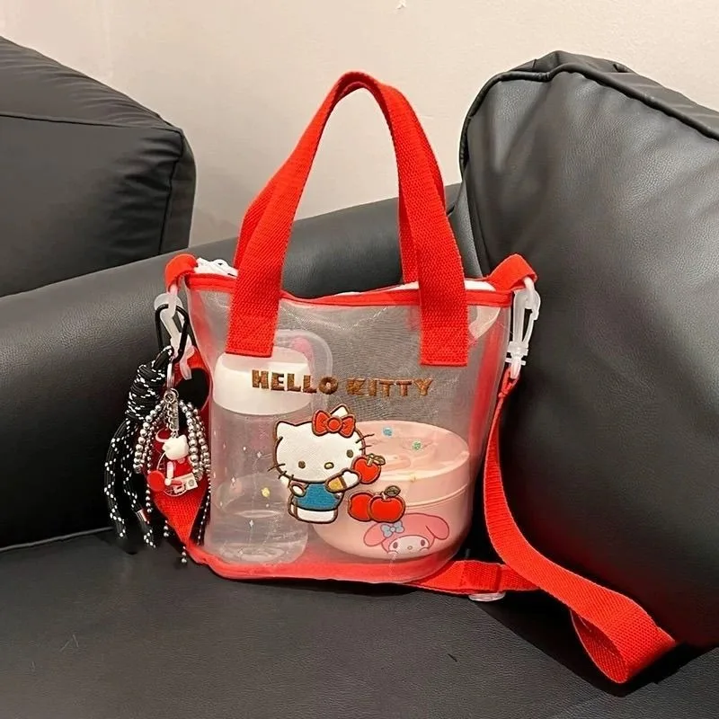 Милая новая сетчатая сумка Hello Kitty в стиле аниме Kawaii Sanrio для девочек, милая мультяшная сумка-бенто, портативная сумка через плечо, подарки для девочек
Милая новая сетчатая сумка Hello Kitty в стиле аниме Kawaii Sanrio для девочек, милая мультяшная сумка-бенто, портативная сумка через плечо, подарки для девочек
