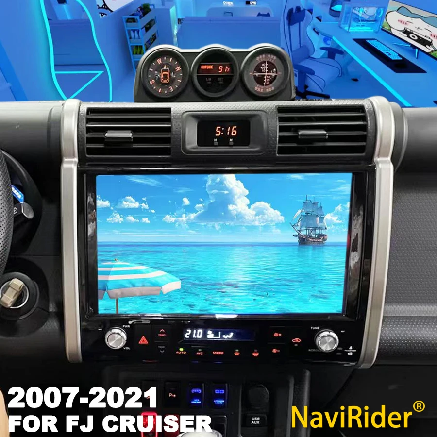 For Toyota FJ Cruiser 2007-2021 Android 14 Touch Screen Carplay Car Radio Multimedia Video Player GPS Navigation Stereo HeadUnit
For Toyota FJ Cruiser 2007-2021 Android 14 Touch Screen Carplay Car Radio Multimedia Video Player GPS Navigation Stereo HeadUnit
