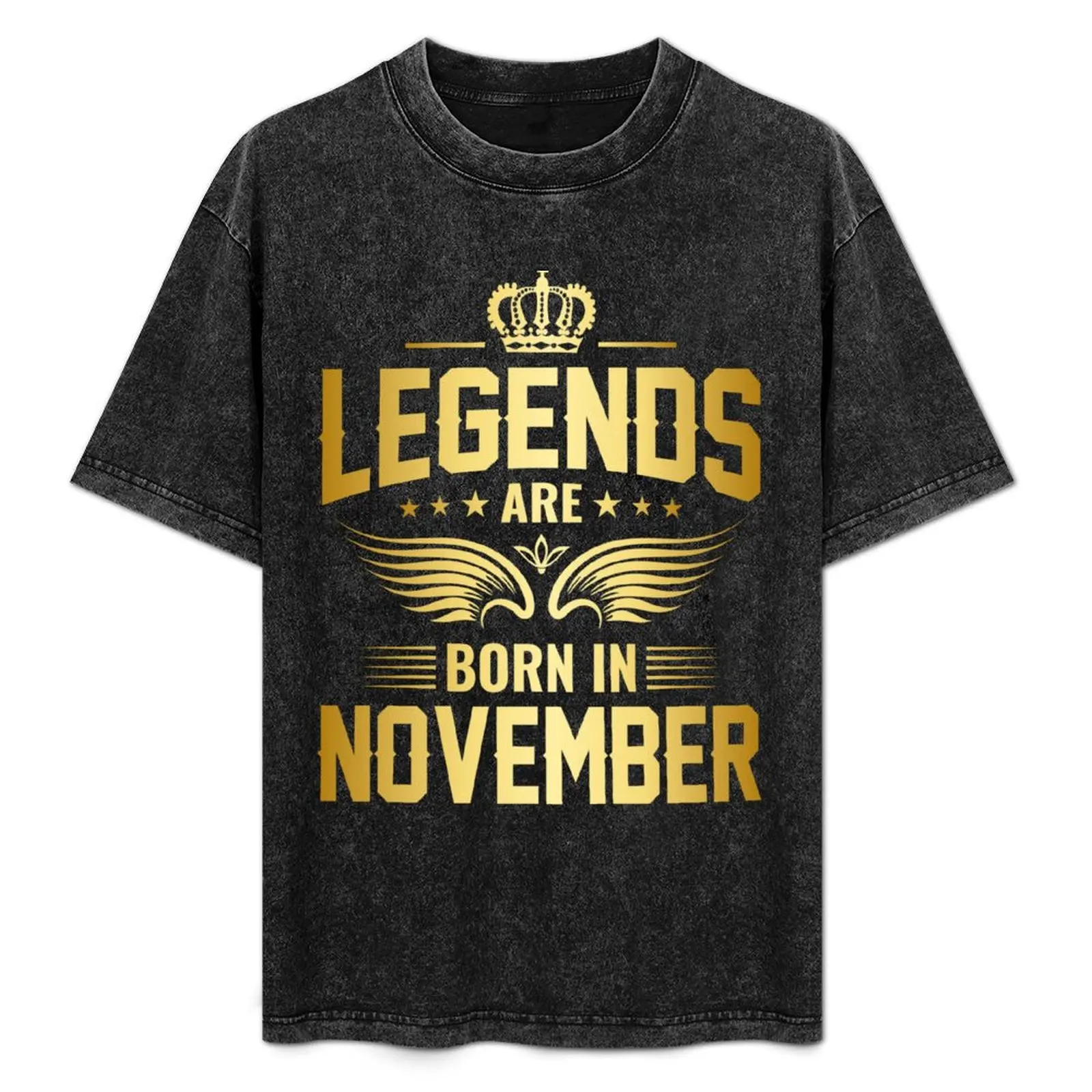 Legends are born in November T-Shirt Lightweight Print T-Shirt
Legends are born in November T-Shirt Lightweight Print T-Shirt