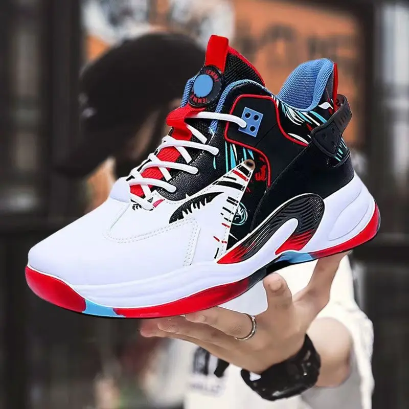 Basketball Shoes Men Shoes High-Top Sports Shoes Wear-Resistant Breathable Boots Training Athletic Outdoor Casual Sneakers Homme
Basketball Shoes Men Shoes High-Top Sports Shoes Wear-Resistant Breathable Boots Training Athletic Outdoor Casual Sneakers Homme
