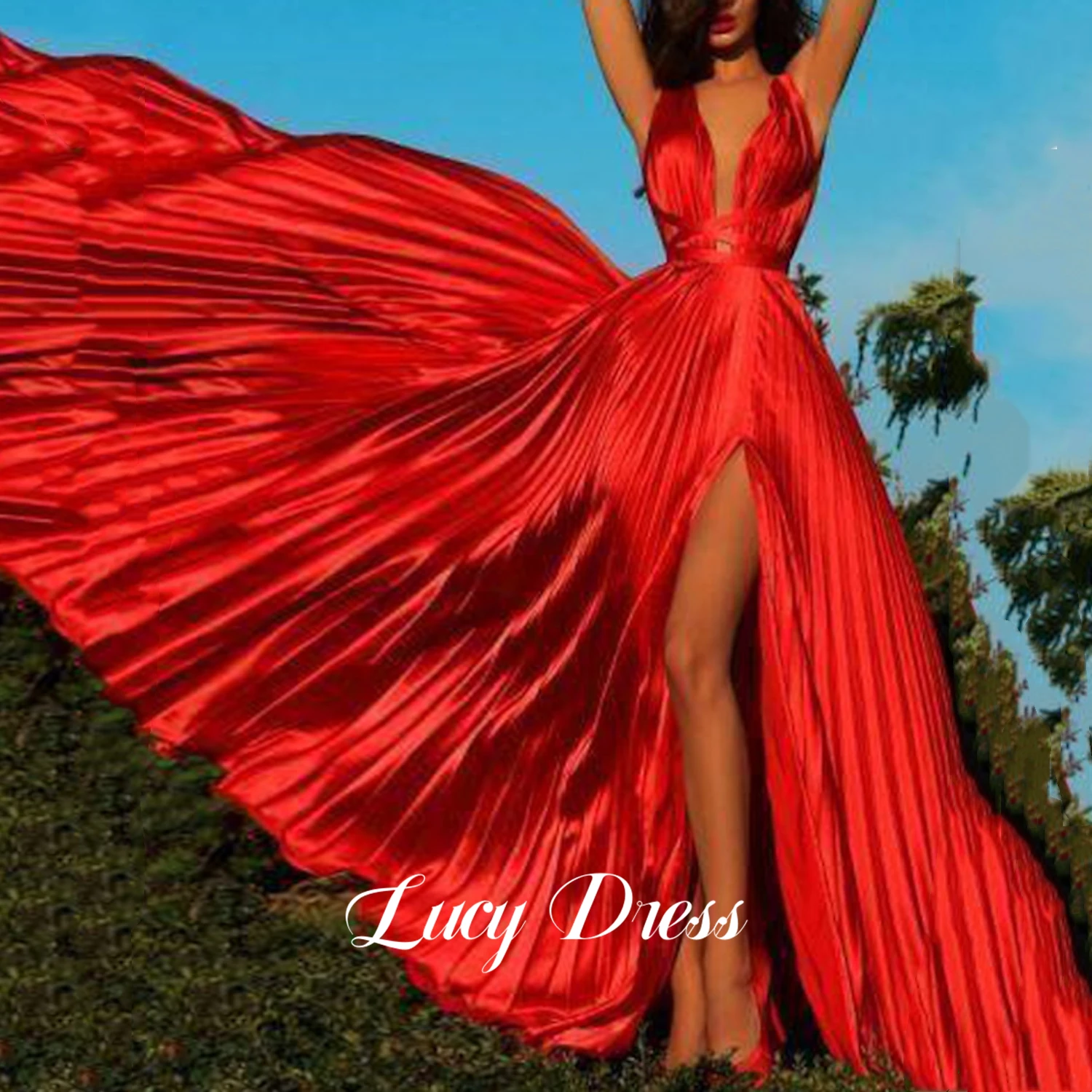 Lucy Red Dresses for Special Events Wedding Dress Korean Style Satin Prom Pearl Party Grace Luxury Evening 2023 Elegant Women
Lucy Red Dresses for Special Events Wedding Dress Korean Style Satin Prom Pearl Party Grace Luxury Evening 2023 Elegant Women