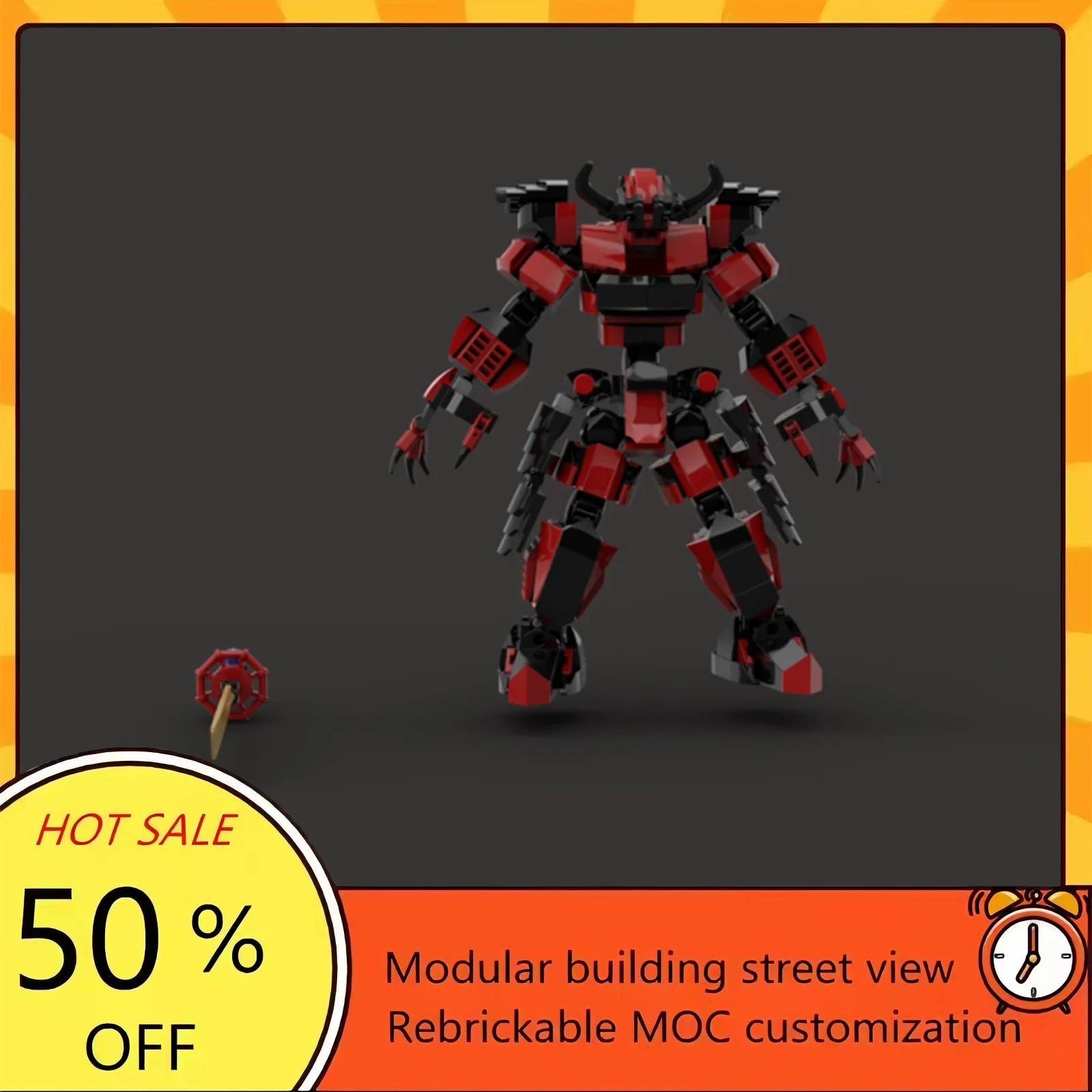 Набор из 460 деталей: Популярная модель космического боевого робота из фильма «Звездные войны», конструктор MOC, модульные технологичные блоки, подарок на праздник, игрушка для сборки, детский набор
Набор из 460 деталей: Популярная модель космического боевого робота из фильма «Звездные войны», конструктор MOC, модульные технологичные блоки, подарок на праздник, игрушка для сборки, детский набор