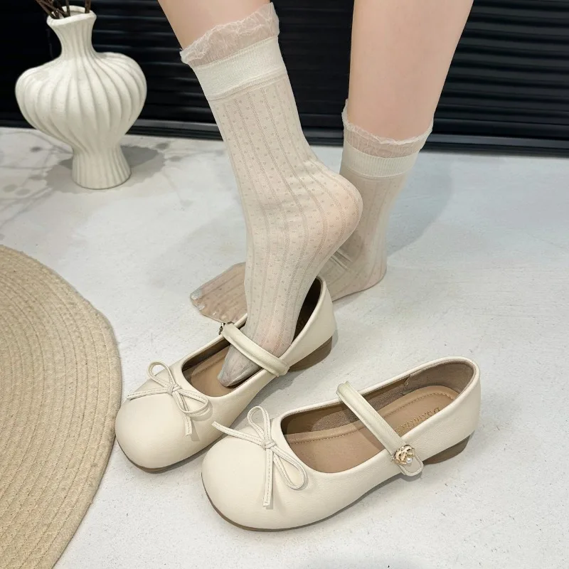 Ballerinas Woman 2026 Female Shoes Elegant Loafers With Fur Bow-Knot Ballet Dress New Slip-on Butterfly Comfortable Mary Janes
Ballerinas Woman 2026 Female Shoes Elegant Loafers With Fur Bow-Knot Ballet Dress New Slip-on Butterfly Comfortable Mary Janes