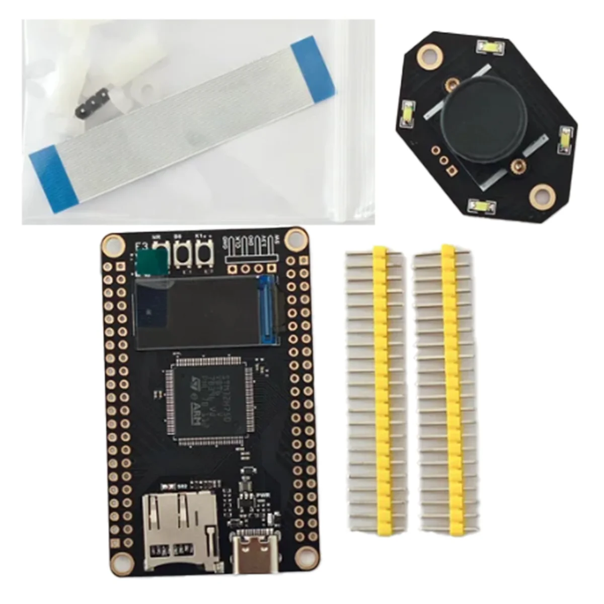 BNGF-WeAct STM32H7 STM32H750VBT6 STM32H750 STM32 Demo Board Core Board Development Board(D)
BNGF-WeAct STM32H7 STM32H750VBT6 STM32H750 STM32 Demo Board Core Board Development Board(D)