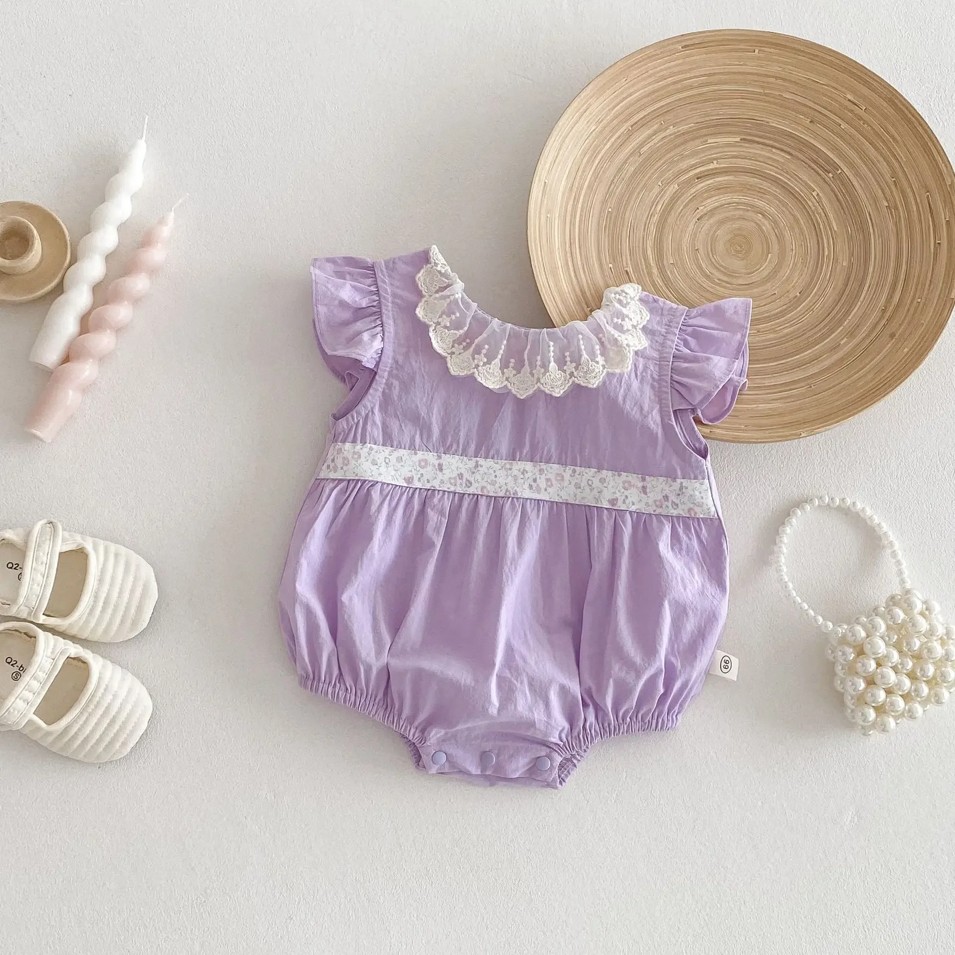 Baby Onesie Dress - 2025 Summer Floral Pattern, Puff Sleeves, Soft Fabric for Newborns & Kids Up to 2 Years
Baby Onesie Dress - 2025 Summer Floral Pattern, Puff Sleeves, Soft Fabric for Newborns & Kids Up to 2 Years