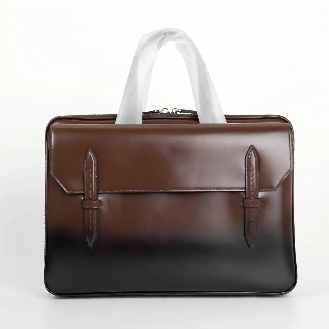 Leather Business Tote for Men Heritage Top Grain Leather Work Bag, Laptop Briefcase with High‑Fiber Fabric Lining
Leather Business Tote for Men Heritage Top Grain Leather Work Bag, Laptop Briefcase with High‑Fiber Fabric Lining