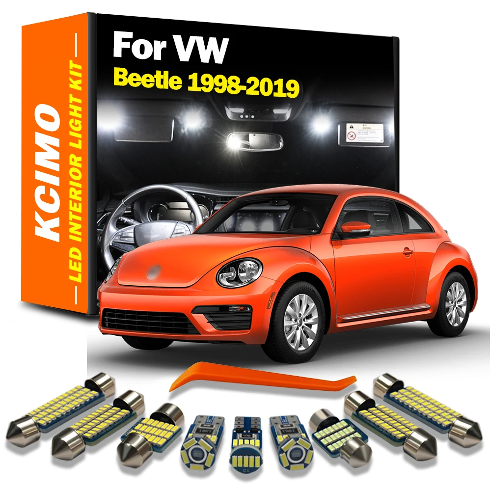 Kcimo Canbus Car Accessories For Volkswagen VW Beetle 1998-2015 2016 2017 2018 2019 LED Interior Map Dome Light Kit Led Bulbs
Kcimo Canbus Car Accessories For Volkswagen VW Beetle 1998-2015 2016 2017 2018 2019 LED Interior Map Dome Light Kit Led Bulbs