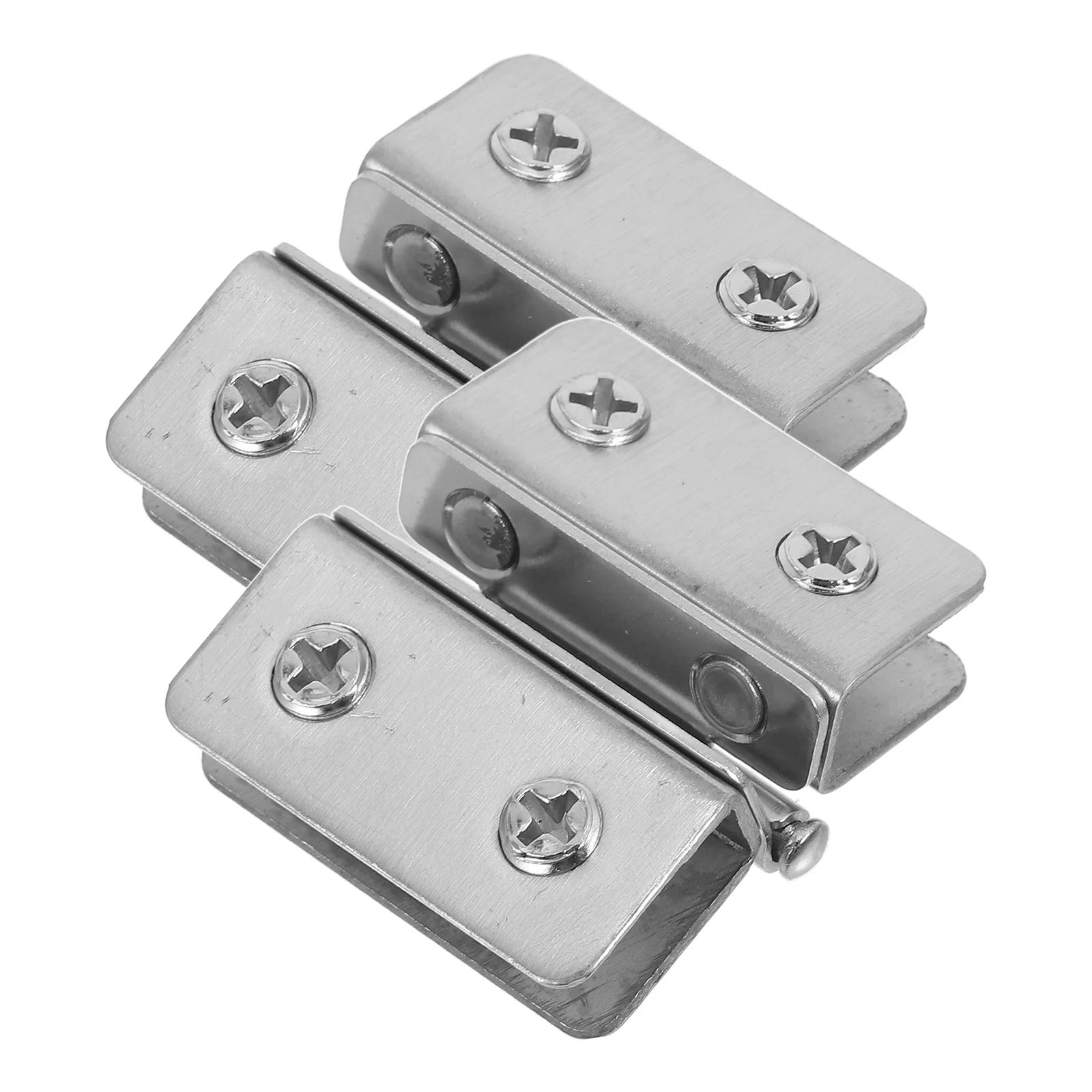 2pcs Stainless Steel Glass Hinges Double Clamp Door Hardware Cabinet Display Case Square Hinge Shoe Storage Solution Seamless
2pcs Stainless Steel Glass Hinges Double Clamp Door Hardware Cabinet Display Case Square Hinge Shoe Storage Solution Seamless