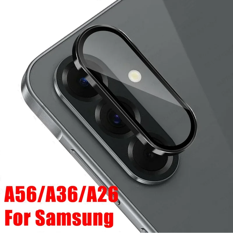 Aluminum Alloy Camera Glass Case For Samsung Galaxy A56 A36 A26 3D Metal Ring Lens Protector Back Cap ANLAIKE
Aluminum Alloy Camera Glass Case For Samsung Galaxy A56 A36 A26 3D Metal Ring Lens Protector Back Cap ANLAIKE