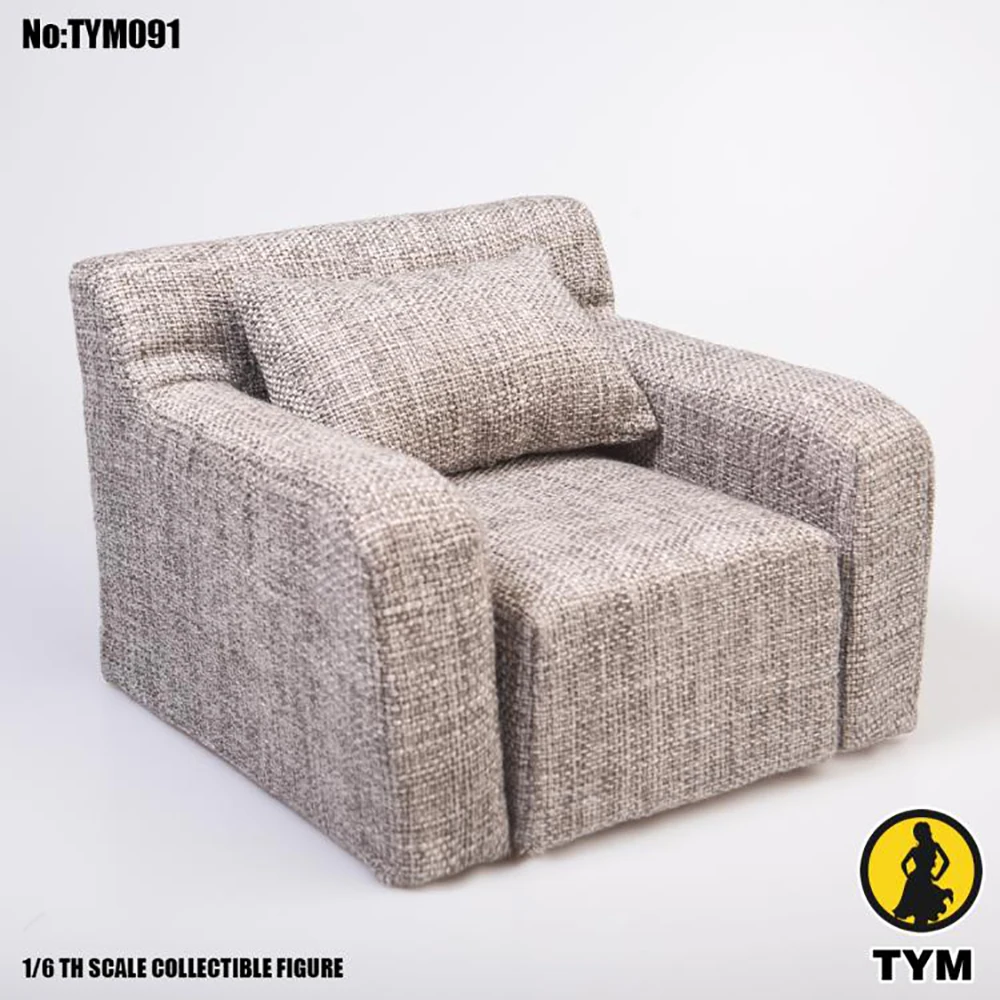 1/6 TYM091 Trendy Fabric Sofa Single Collectible Scene Model Toy Fit 12'' Action Figure In Stock
1/6 TYM091 Trendy Fabric Sofa Single Collectible Scene Model Toy Fit 12'' Action Figure In Stock