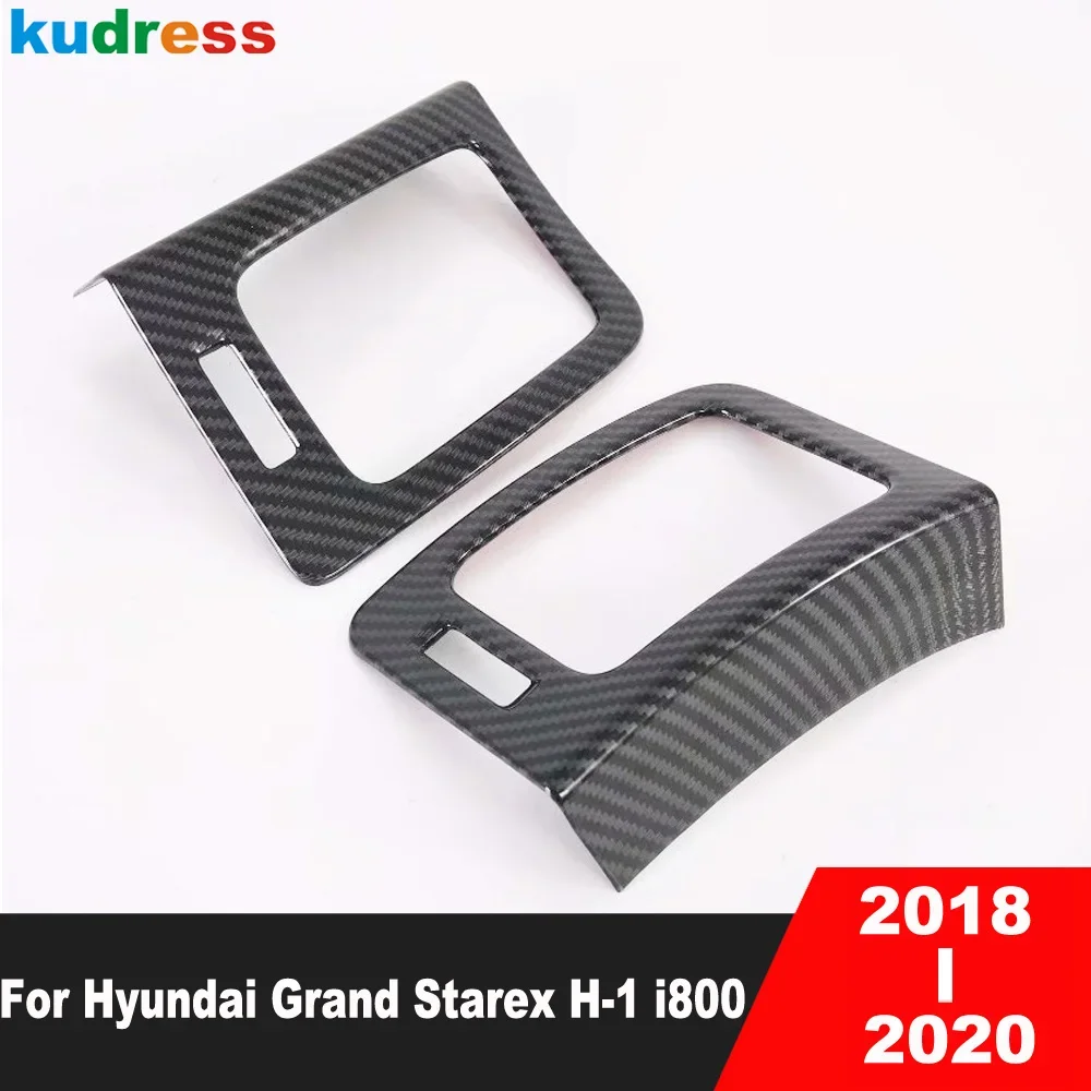 Для Hyundai Grand Starex H-1 i800 2018 2019 2020 карбоновая передняя боковая крышка вентиляционного отверстия автомобиля, накладка, аксессуары для интерьера
Для Hyundai Grand Starex H-1 i800 2018 2019 2020 карбоновая передняя боковая крышка вентиляционного отверстия автомобиля, накладка, аксессуары для интерьера