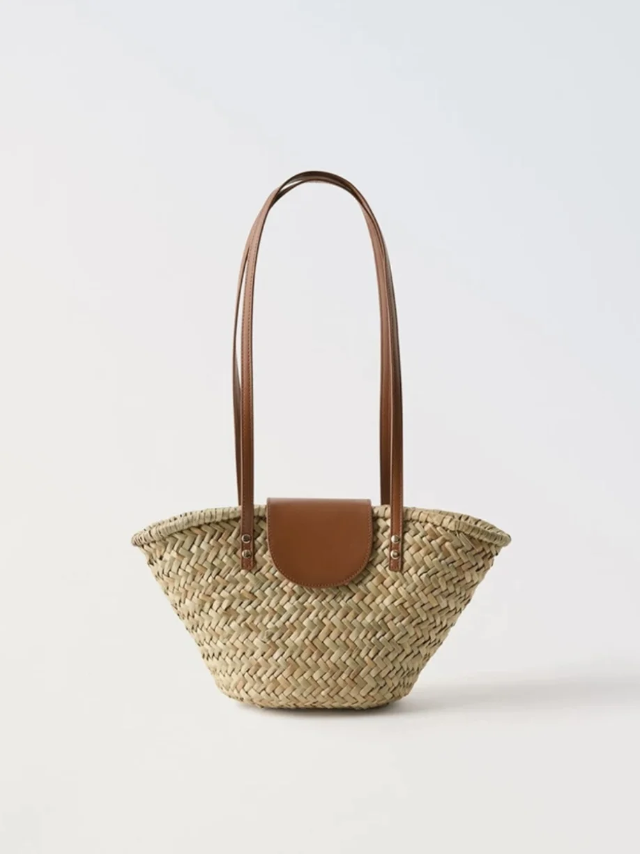 Summer 2024 Women's Casual Buet Bag Tote Bag Woven Single oulder Basket Sle Handbag Faionable All-Match Leisure Bag
Summer 2024 Women's Casual Buet Bag Tote Bag Woven Single oulder Basket Sle Handbag Faionable All-Match Leisure Bag