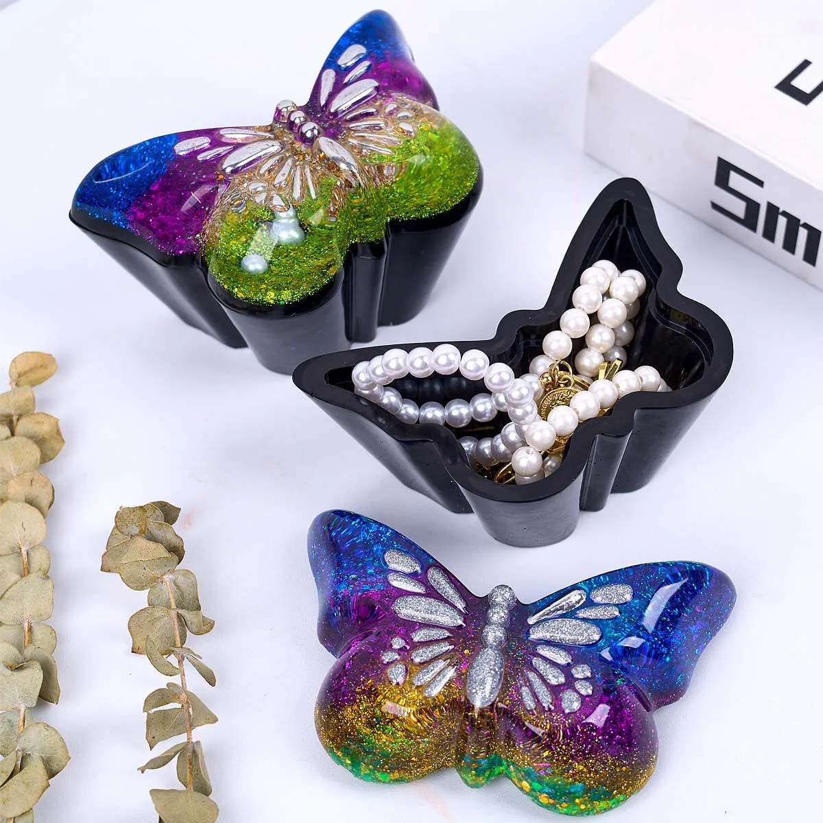 Butterfly Shape Candle Jar Silicone Mold DIY Handmade Jewelry Storage Box Plaster Resin Flowerpot Craft Casting Molds Home Decor
Butterfly Shape Candle Jar Silicone Mold DIY Handmade Jewelry Storage Box Plaster Resin Flowerpot Craft Casting Molds Home Decor