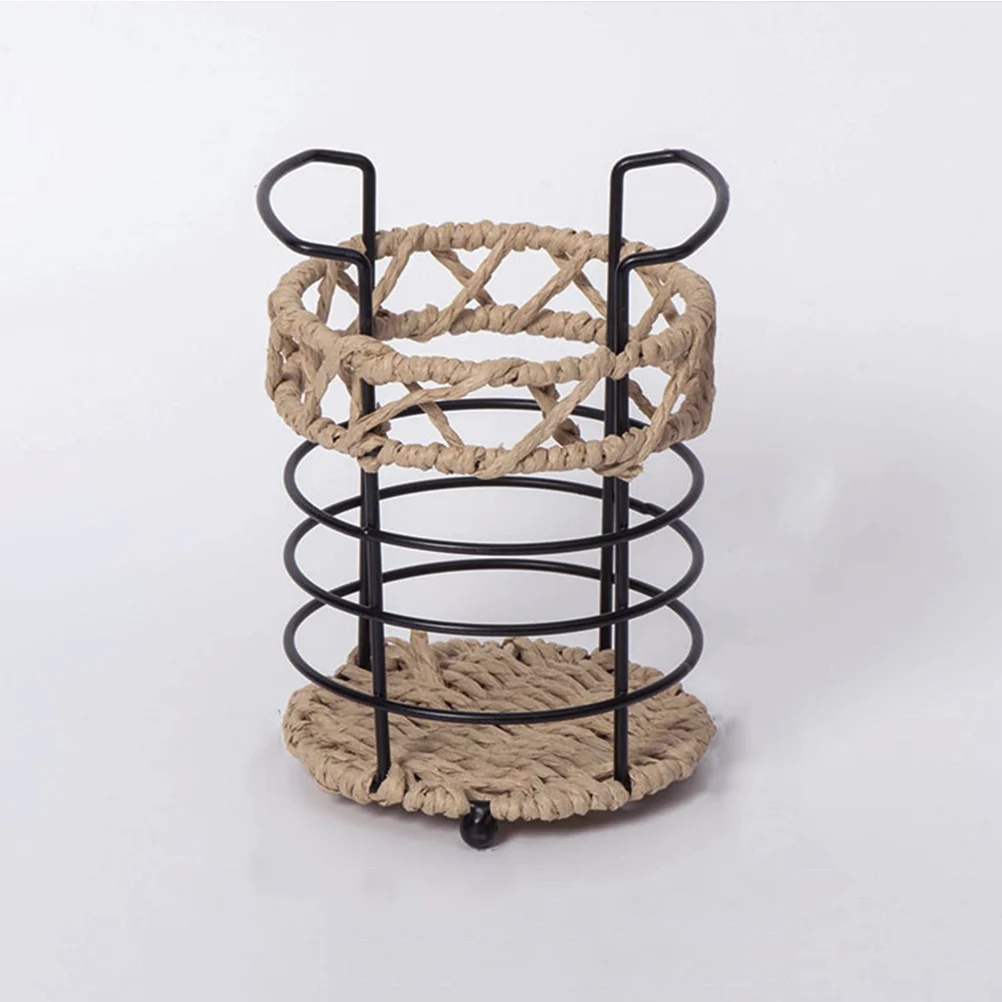 Desktop Storage Bucket Woven Pen Holder Multifunctional Organizer Office Accessories Cup for Pencil Pot Pretty Holds
Desktop Storage Bucket Woven Pen Holder Multifunctional Organizer Office Accessories Cup for Pencil Pot Pretty Holds