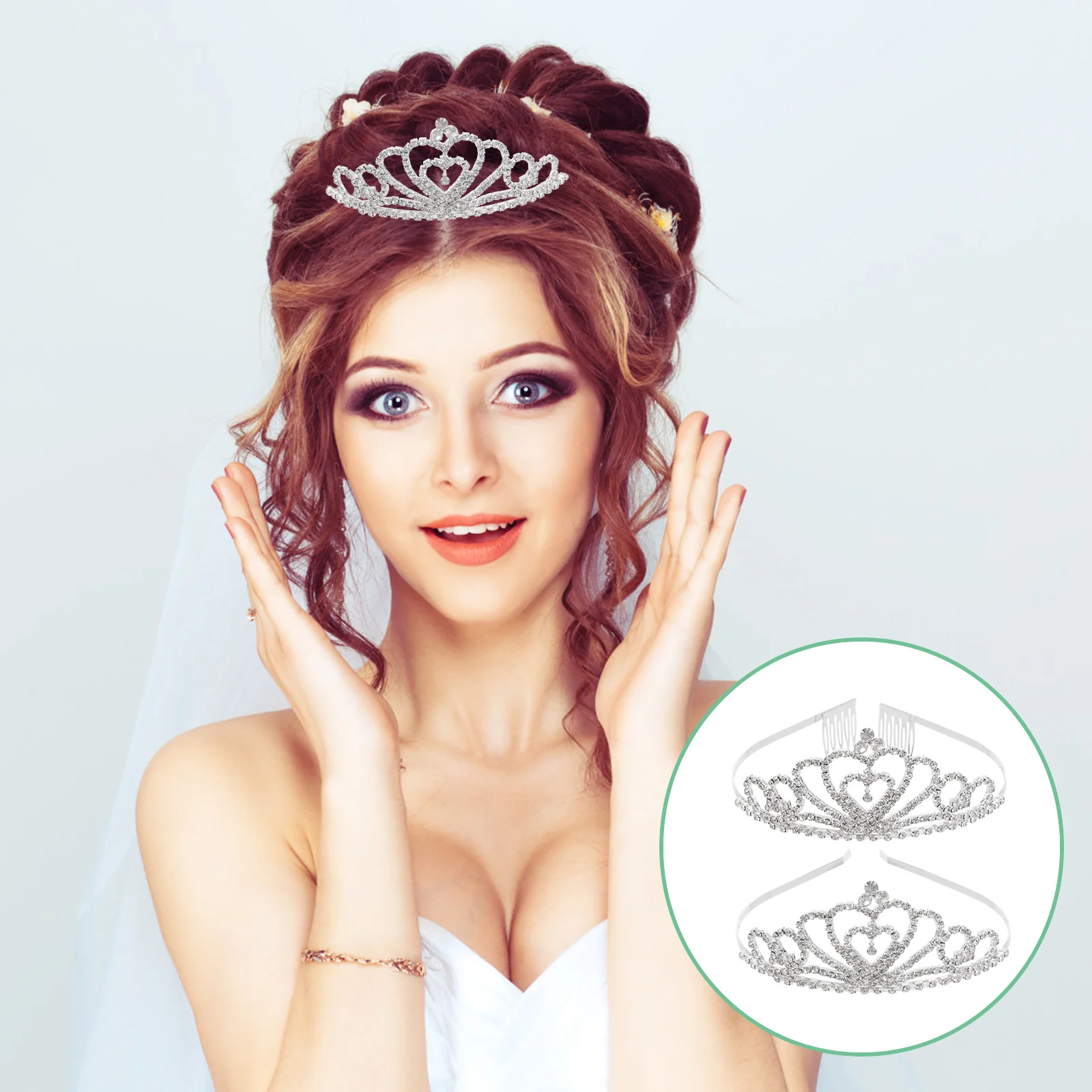 Вечерние короны принцессы со стразами, повязка для волос, тиара для взрослых, свадебная повязка на голову, диадемы на день рождения
Вечерние короны принцессы со стразами, повязка для волос, тиара для взрослых, свадебная повязка на голову, диадемы на день рождения