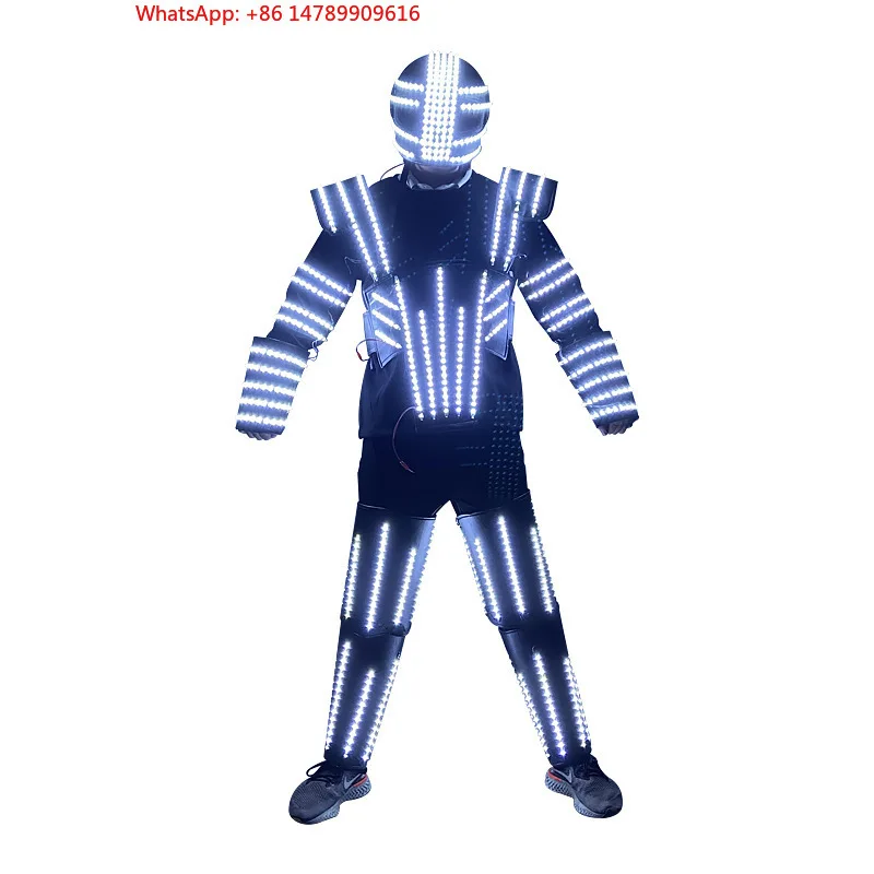 LED Luminous Robot CostumeLed Robot Costume For Parties Dancer Led Costume Peorce Suits For Night ClubCustomized Cool & Stylis
LED Luminous Robot CostumeLed Robot Costume For Parties Dancer Led Costume Peorce Suits For Night ClubCustomized Cool & Stylis