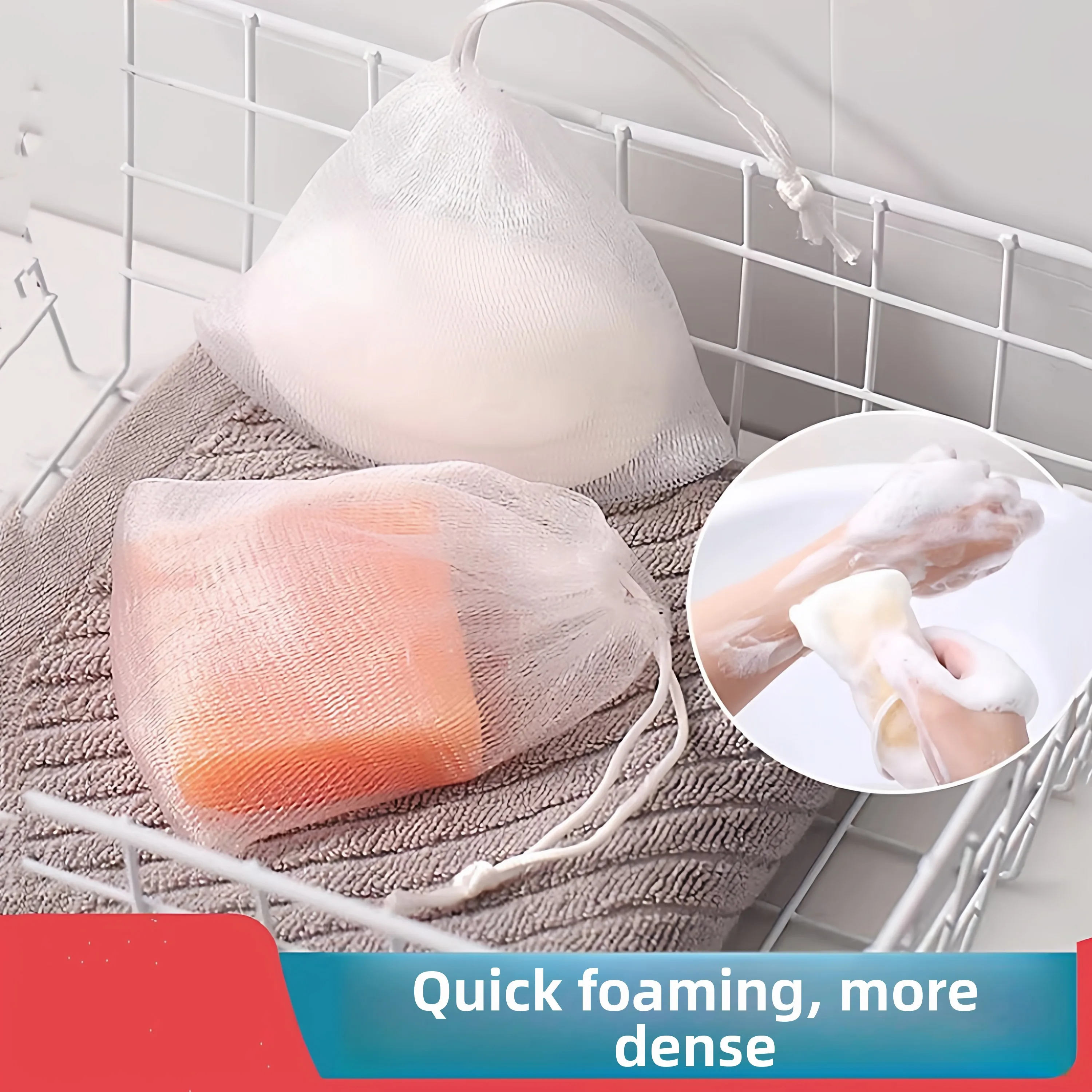 Double Layer Thiened Soap Bubble Net Foam Face Handmade Soap Sacral Tool Batooms Household Personal Cleaning Tools
Double Layer Thiened Soap Bubble Net Foam Face Handmade Soap Sacral Tool Batooms Household Personal Cleaning Tools