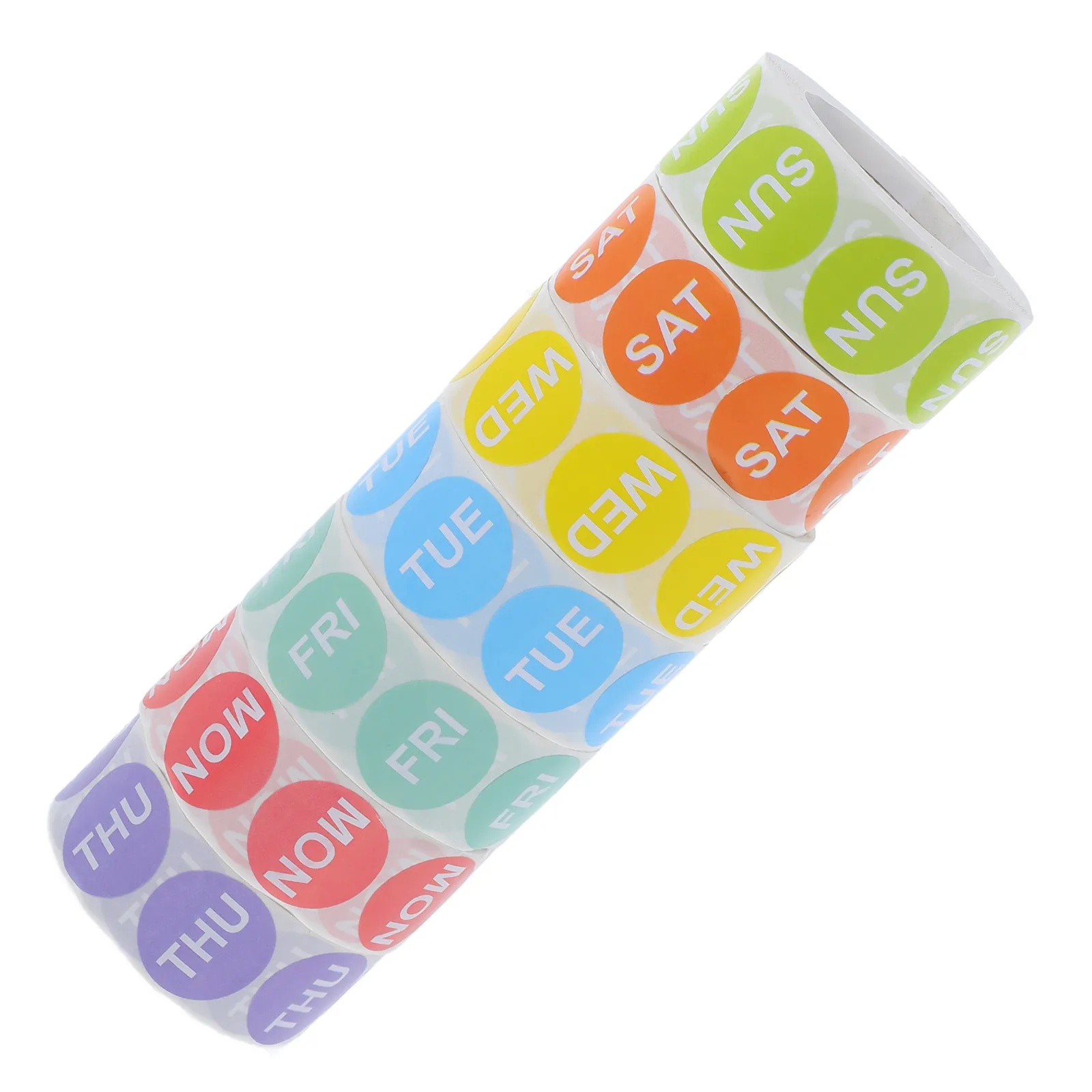 7 Rolls Weekday Label Stickers Copper Material Day Management Stickers Monday to Sunday Food Package Sealing Date Labels
7 Rolls Weekday Label Stickers Copper Material Day Management Stickers Monday to Sunday Food Package Sealing Date Labels