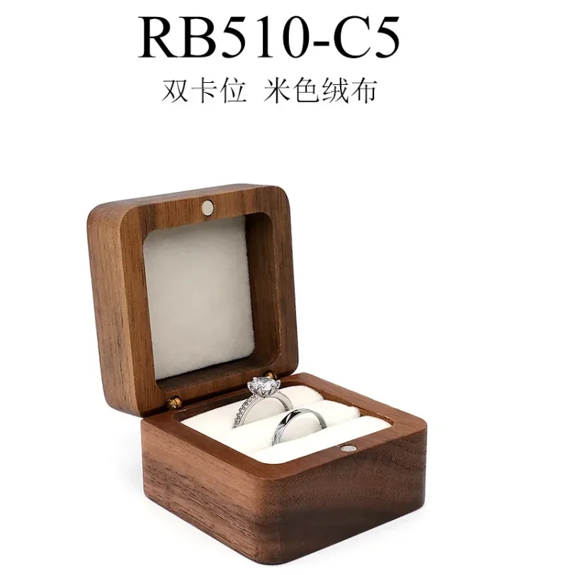 Wooden Jewelry Box Portable Travel Ring Earring Necklace Pendant Wedding Storage Box Souvenir Wholesale Customized
Wooden Jewelry Box Portable Travel Ring Earring Necklace Pendant Wedding Storage Box Souvenir Wholesale Customized