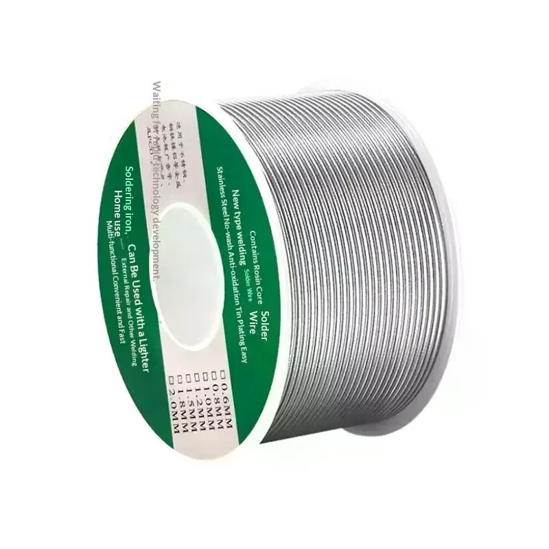20/100g Low Temperature Solder Wire - Easy Melt Silver Cored Welding Rod, No Flux Soldering Wire for Electronics & Phone Repair
20/100g Low Temperature Solder Wire - Easy Melt Silver Cored Welding Rod, No Flux Soldering Wire for Electronics & Phone Repair