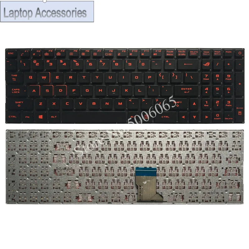 Клавиатура ноутбука США для Asus GL502 GL502V GL502VM GL502VT GL502VY красная английская без клавиатуры с подсветкой
Клавиатура ноутбука США для Asus GL502 GL502V GL502VM GL502VT GL502VY красная английская без клавиатуры с подсветкой