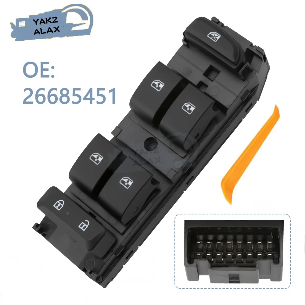 Car Accessories 26685451 for Chevrolet Cavalier 2016 2017 2018 2019 Left Hand Driver Side Electric Window Control Switch Button
Car Accessories 26685451 for Chevrolet Cavalier 2016 2017 2018 2019 Left Hand Driver Side Electric Window Control Switch Button