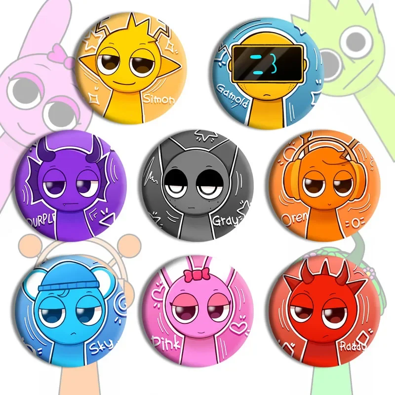 Sprunki Anime Figure Brooches Pins Badge Cartoon Enamel Pins Cosplay Party Decorations Jewelry Accessories Birthday Party Gifts
Sprunki Anime Figure Brooches Pins Badge Cartoon Enamel Pins Cosplay Party Decorations Jewelry Accessories Birthday Party Gifts