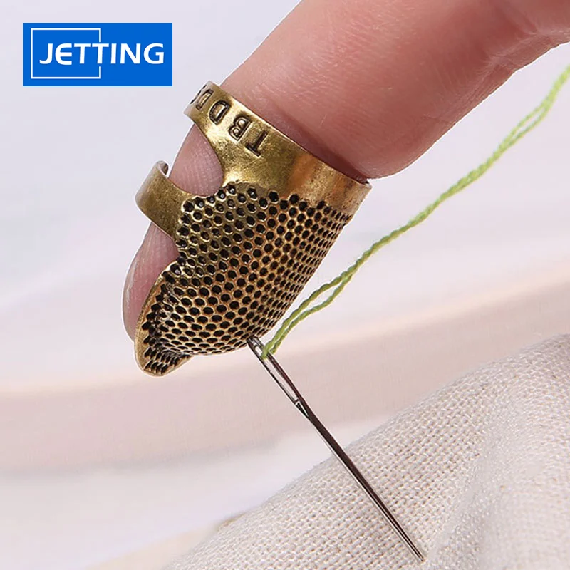 Sewing Thimble Finger Protector Ring Hardworking Needle Metal Brass Thimble
Sewing Thimble Finger Protector Ring Hardworking Needle Metal Brass Thimble