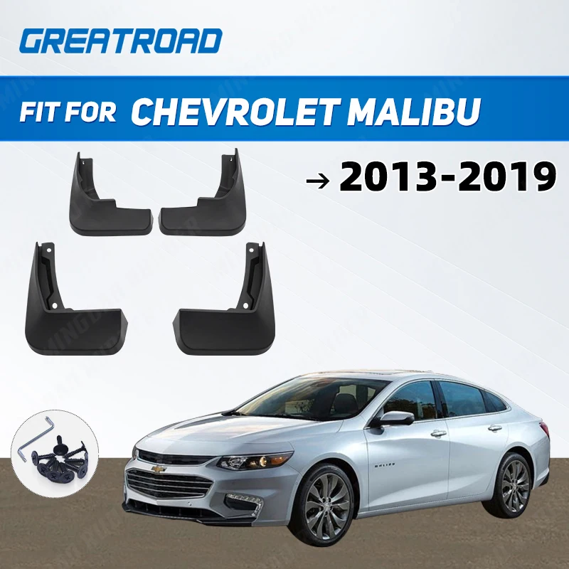 Molded Mud Flaps For Chevrolet Malibu 2013-2019 Mudflaps Splash Guards Front Rear Mud Flap Mudguards Fender Kit
Molded Mud Flaps For Chevrolet Malibu 2013-2019 Mudflaps Splash Guards Front Rear Mud Flap Mudguards Fender Kit