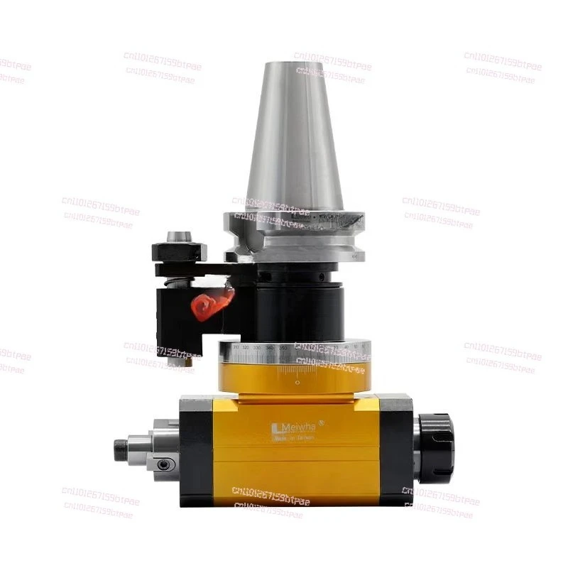 Universal side milling angle head 90 degree side milling head CNC machining center BT50 right angle milling head BT30
Universal side milling angle head 90 degree side milling head CNC machining center BT50 right angle milling head BT30