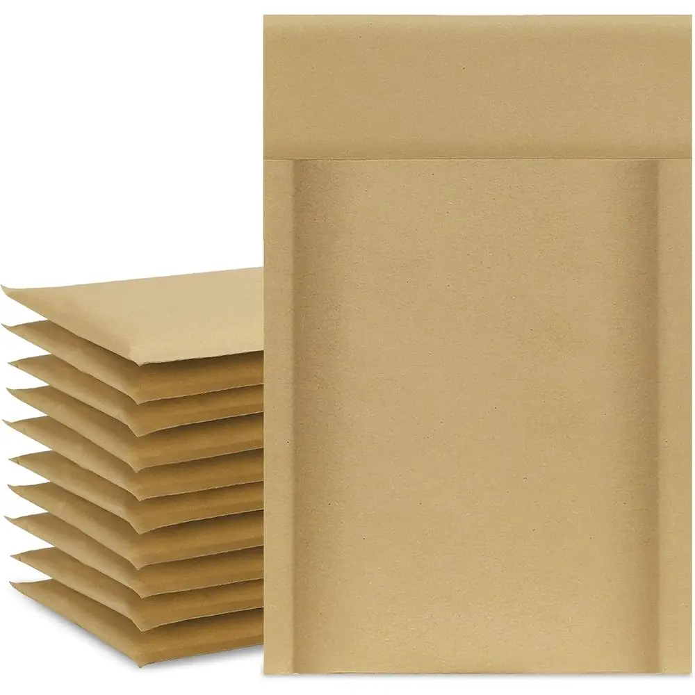 Brown Bubble Mailers, 4x8 Inch, 50 Pack, 4x7 Inch Usable, Padded Envelopes, Small Business Shipping, Tear-Resistant, Ideal for B
Brown Bubble Mailers, 4x8 Inch, 50 Pack, 4x7 Inch Usable, Padded Envelopes, Small Business Shipping, Tear-Resistant, Ideal for B