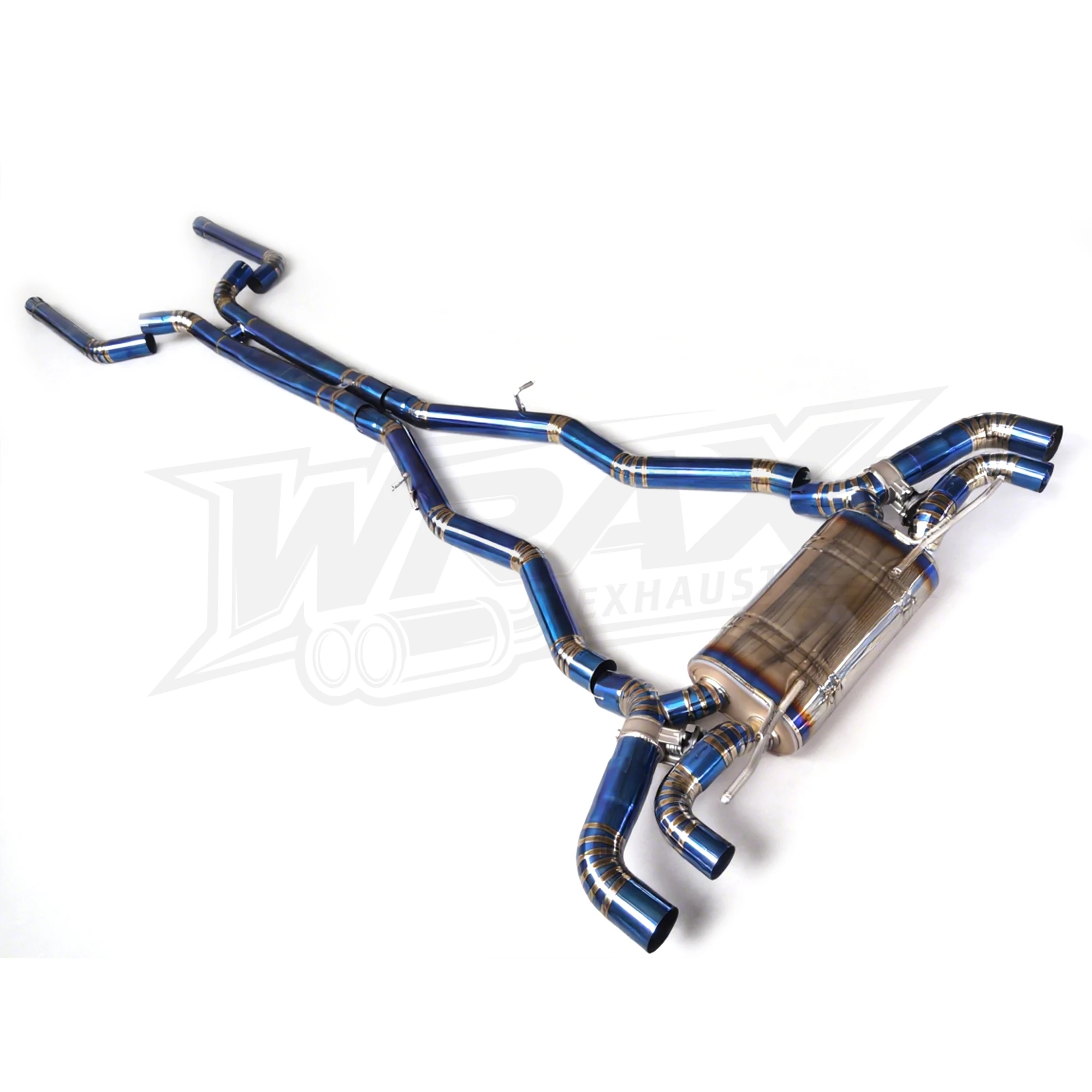 WRAX for BMW M5 F90 4.4T Exhaust Pipe 2018-2023 Ti Catback Performance Boost Sporty Sound Multi-color Perfect Fit
WRAX for BMW M5 F90 4.4T Exhaust Pipe 2018-2023 Ti Catback Performance Boost Sporty Sound Multi-color Perfect Fit