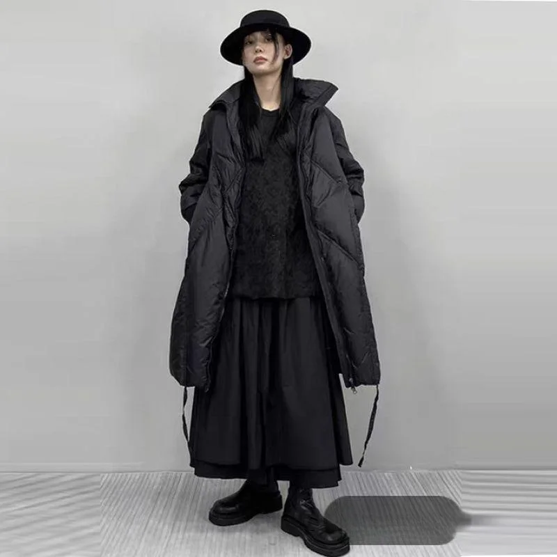 k Sle Versatile Long Middle Length Women's down Jaet Flexible Plasticizable Hemline Sweet And Sal Street Sle
k Sle Versatile Long Middle Length Women's down Jaet Flexible Plasticizable Hemline Sweet And Sal Street Sle