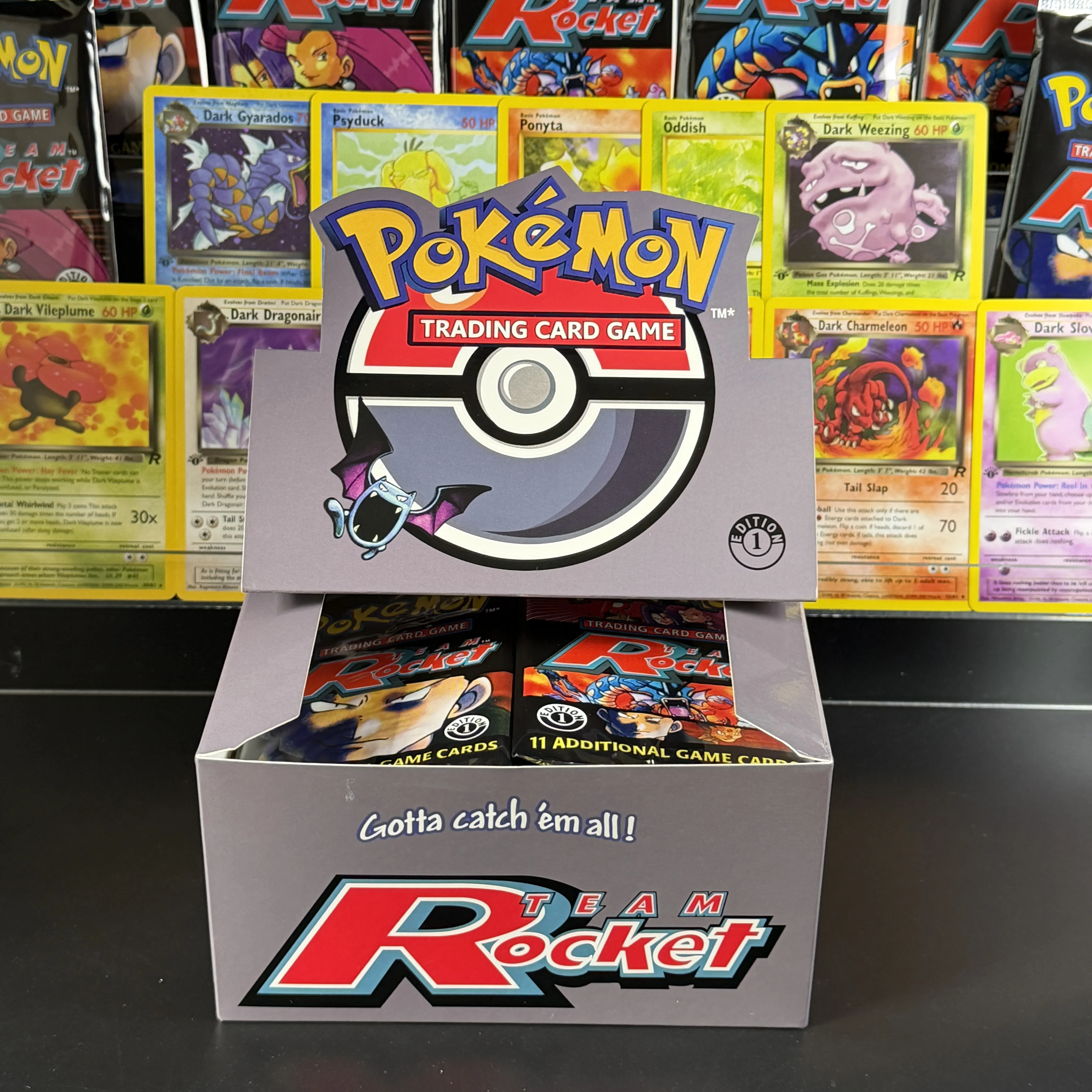 2000 Team Rocket PKM TCG 1ST 36Packs/Box Dark Charizard Blastoise Alakazam Gyarados Hypno 4/82 1/82 HR Proxy Collector Card
2000 Team Rocket PKM TCG 1ST 36Packs/Box Dark Charizard Blastoise Alakazam Gyarados Hypno 4/82 1/82 HR Proxy Collector Card
